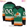NHL Chicago Blackhawks Special St.Patrick’s Day Design Vneck Long Sleeve Shirt