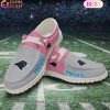 NFL Chicago Bears Pink Hey Due Shoes Custom Name Perfect Gift