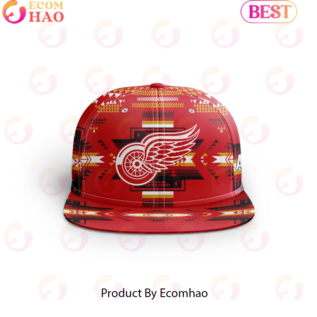 NHL Florida Panthers Special Snapback With Native Pattern Design Cap