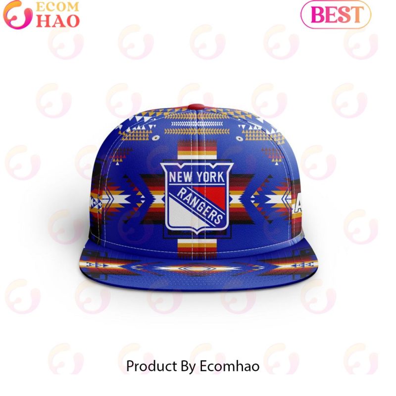 Pro Standard NHL New York Rangers Classic Pull-Over Men Hoodie Royal Blue main image 1