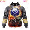 Personalized Calgary Flames Special Mix KISS Band Design 3D Hoodie