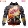 Personalized Dallas Stars Special Mix KISS Band Design 3D Hoodie Personalized Dallas Stars Special Mix KISS Band Design 3D Hoodie