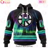 Personalized Rochester Americans Special Design With Northern Lights 3D Hoodie Personalized Rochester Americans Special Design With Northern Lights 3D Hoodie