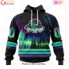 Personalized Rochester Americans Special Design With Northern Lights 3D Hoodie Personalized Rochester Americans Special Design With Northern Lights 3D Hoodie