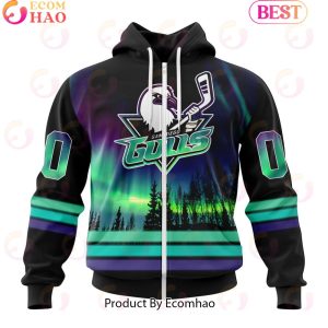 Personalized San Diego Gulls Special Design With Northern Lights 3D Hoodie
