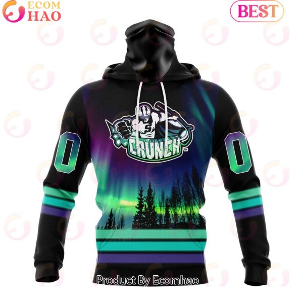 Personalized Syracuse Crunch Special Design With Northern Lights 3D Hoodie