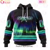 Personalized Syracuse Crunch Special Design With Northern Lights 3D Hoodie