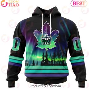 Personalized Toronto Marlies Special Design With Northern Lights 3D Hoodie Personalized Toronto Marlies Special Design With Northern Lights 3D Hoodie
