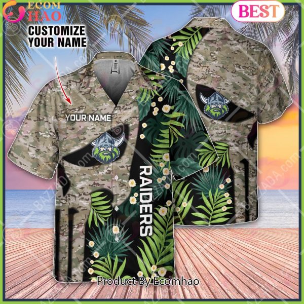 Personalized NRL Canberra Raiders Punisher Movies Design Hawaiian Shirt