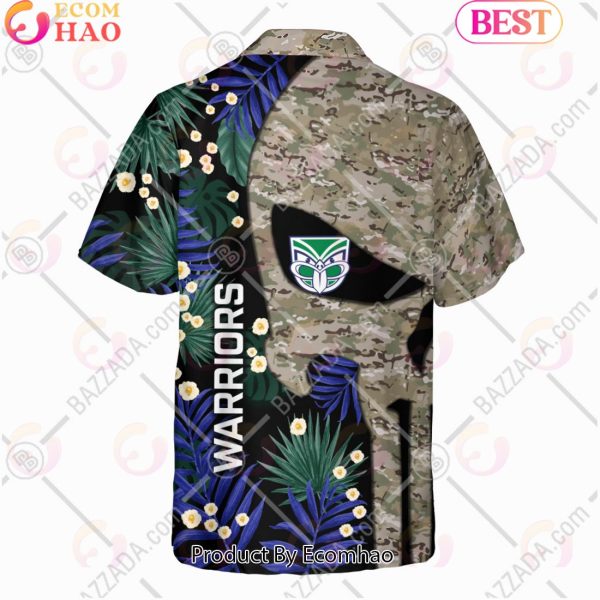 Personalized NRL Newcastle Knights Punisher Movies Design Hawaiian Shirt