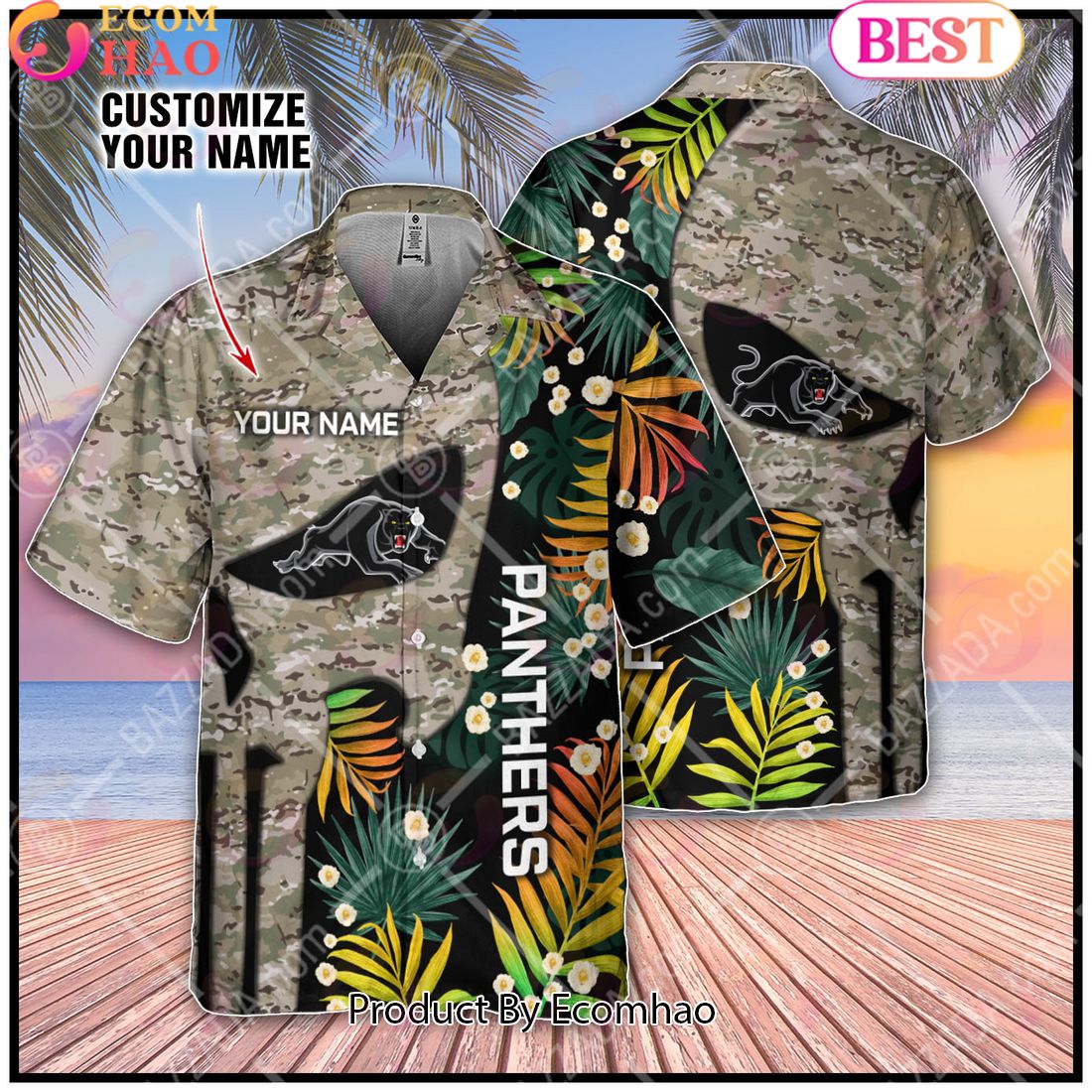 Personalized NRL Newcastle Knights Punisher Movies Design Hawaiian Shirt