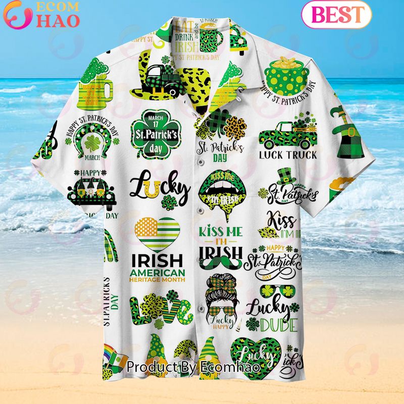 St. Patrick’s Day Hawaiian Shirt