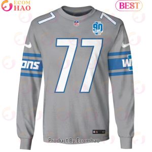 Limited Edition Frank Ragnow Detroit Lions Hoodie Jersey
