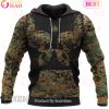 Camouflage Valknut Skull Viking Hoodie For Warrior