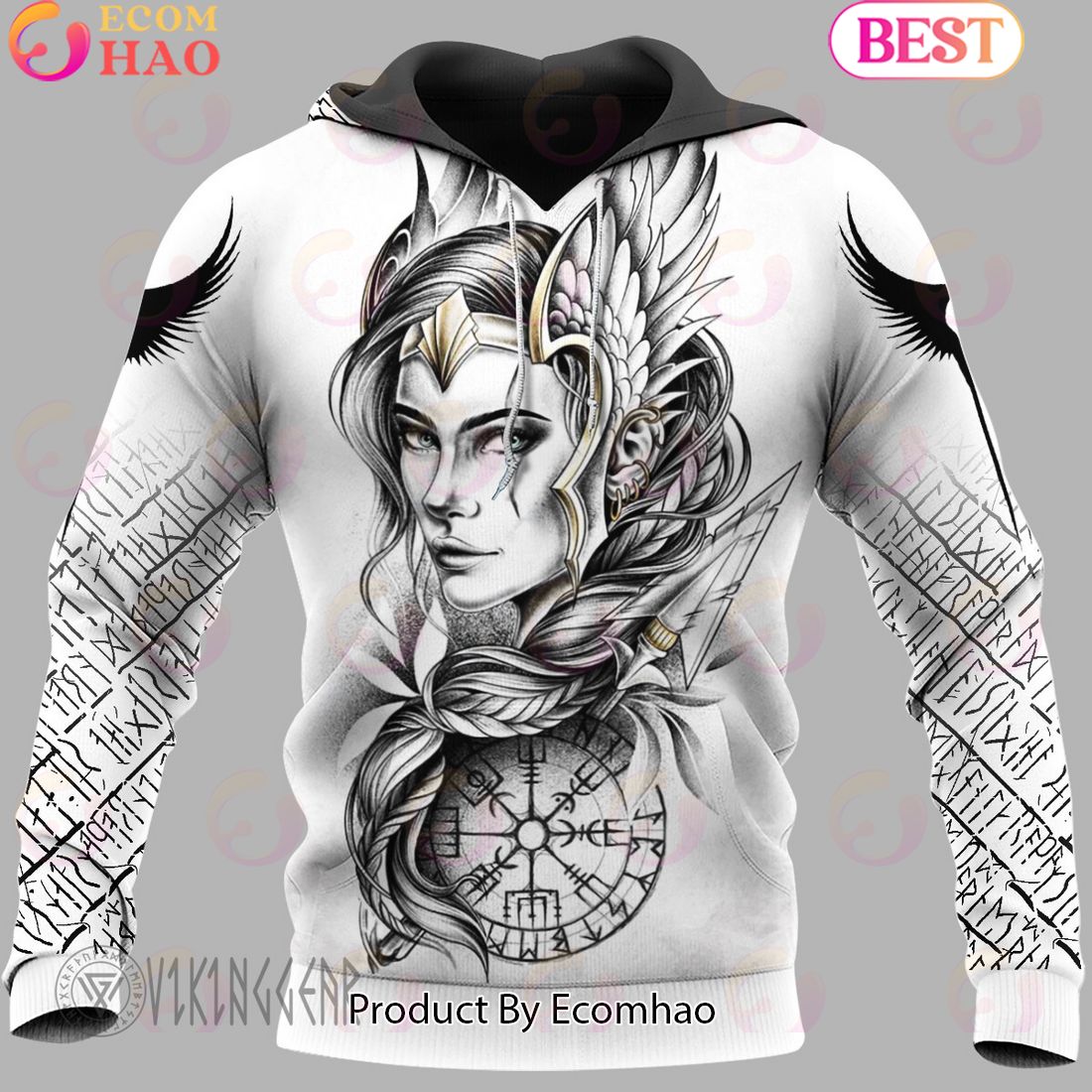 Freyja The Norse Goddesses Viking Hoodie