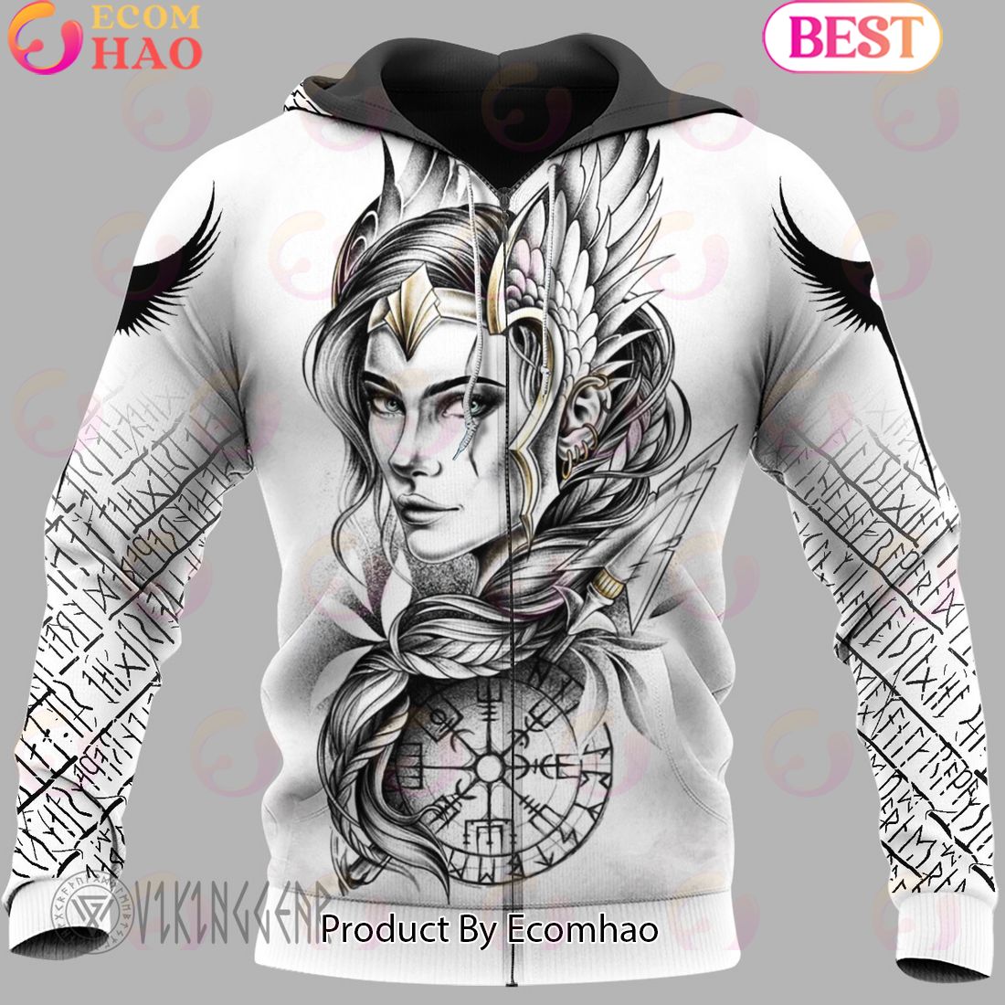 Freyja The Norse Goddesses Viking Hoodie