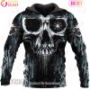Hammer Raven Rune Viking Hoodie