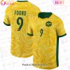 Caitlin Foord Australia Women’s World Cup Baby Blue 3D T-Shirt Caitlin Foord Australia Women’s World Cup Baby Blue 3D T-Shirt
