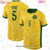 Cooney-Cross 23 Australia Matildas Football Team 3D T-Shirt Cooney-Cross 23 Australia Matildas Football Team 3D T-Shirt