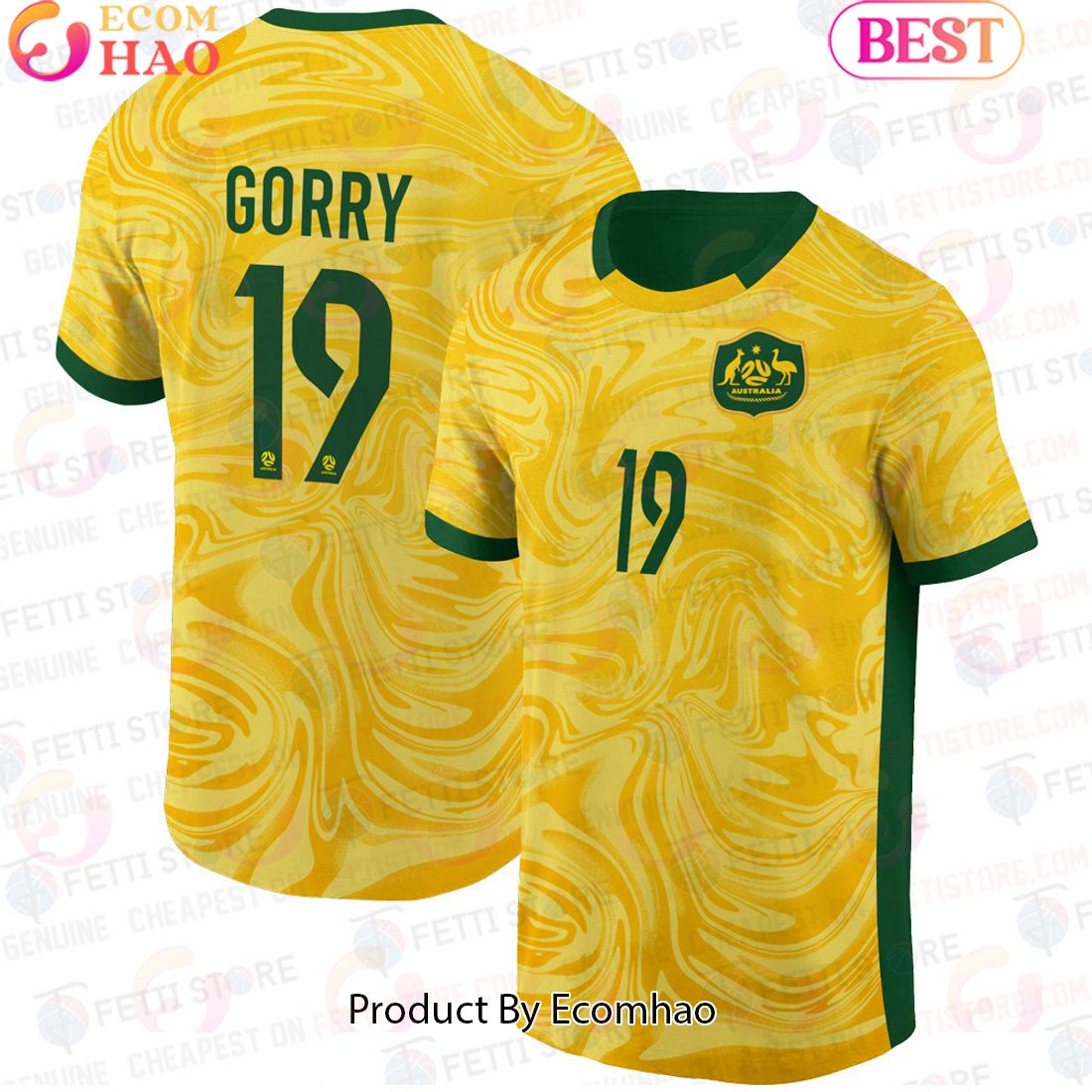 Katrina Gorry Matildas Australia Women’s World Cup 3D T-Shirt