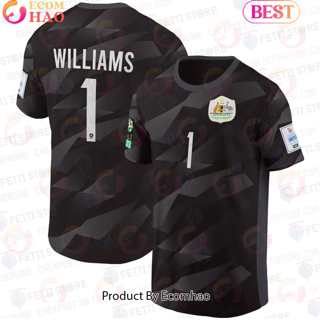 Lydia Williams Australia Women’s National Football Team 3D T-Shirt