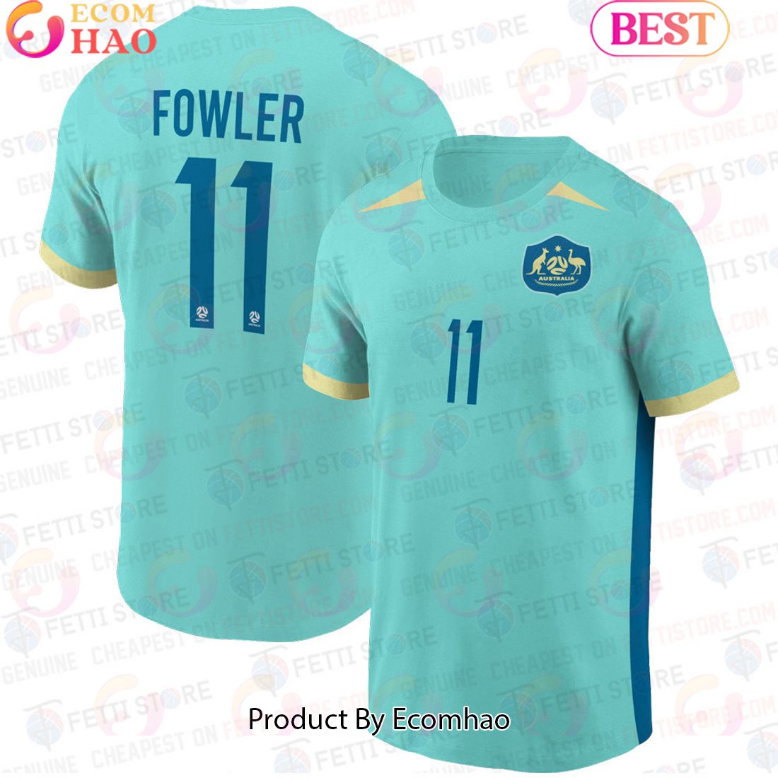 Mary Fowler Australia Women’s World Cup Baby Blue 3D T-Shirt