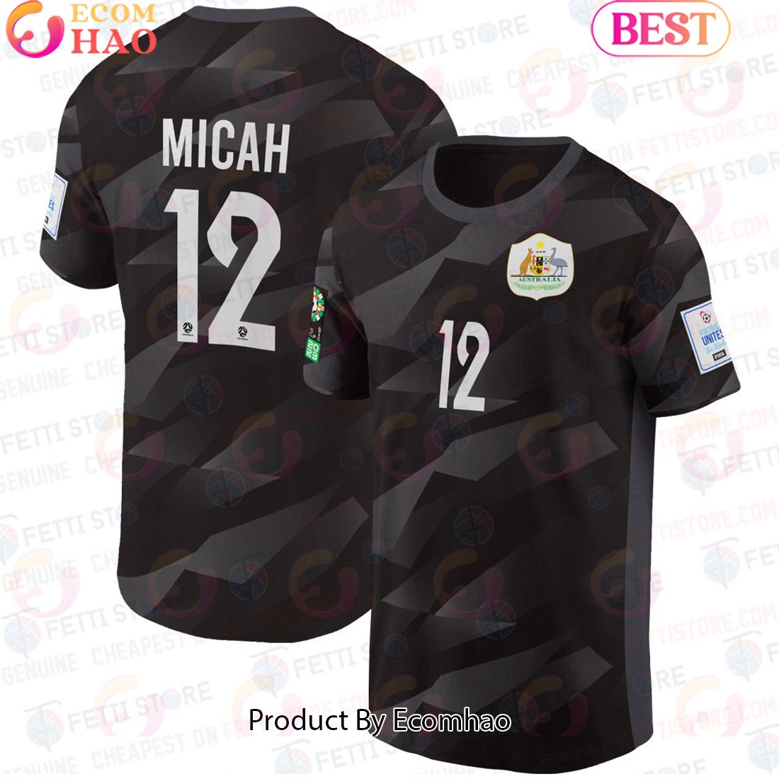 Teagan Micah Australia Women’s National Football Team 3D T-Shirt