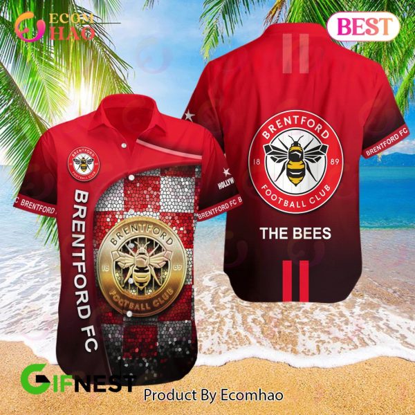 Brentford FC The Bees Hawaiian Shirt