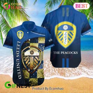 Leeds United The Peacocks Hawaiian Shirt