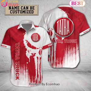 TRUCK Tatra Special Design The Punisher Hawaiian Shirt TRUCK Tatra Special Design The Punisher Hawaiian Shirt