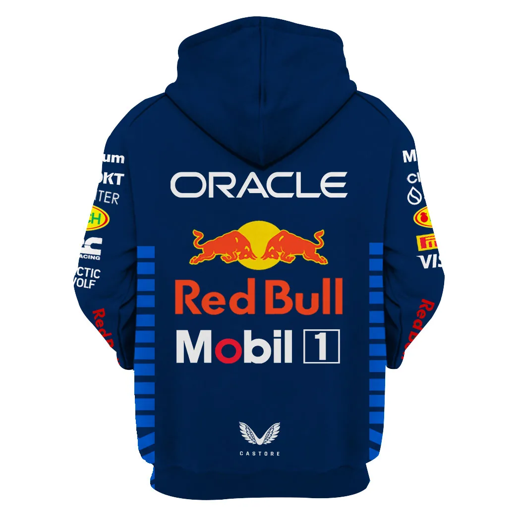 Checo Perez Red Bull Racing Race Suits Hoodie