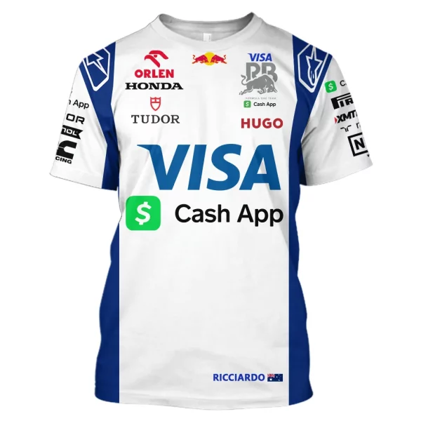 Daniel Ricciardo Visa Cash App RB Formula One Team Suits Hoodie