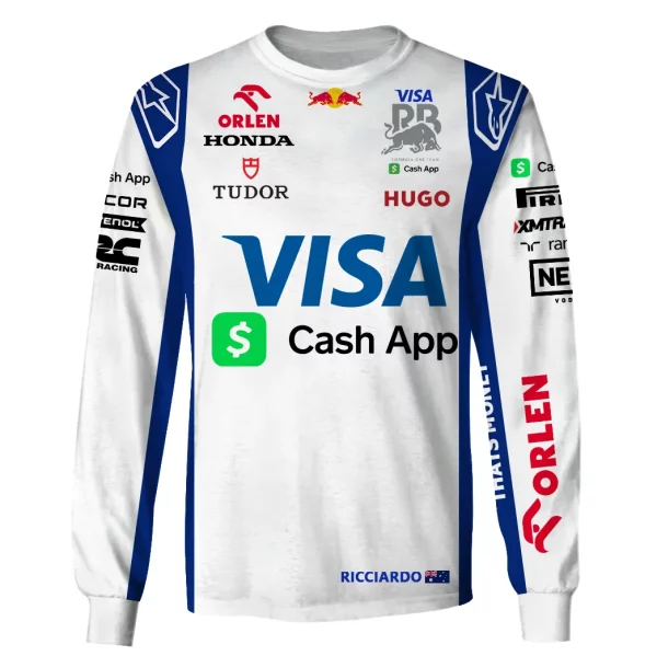 Daniel Ricciardo Visa Cash App RB Formula One Team Suits Hoodie