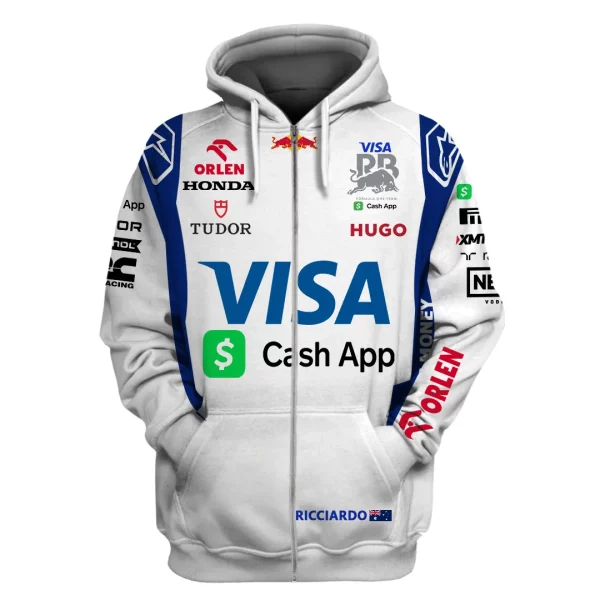 Daniel Ricciardo Visa Cash App RB Formula One Team Suits Hoodie