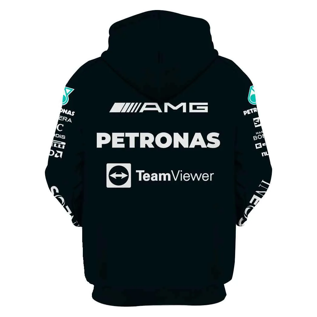 George Russell Mercedes-AMG PETRONAS F1 Team Race Suits Hoodie and Shirts