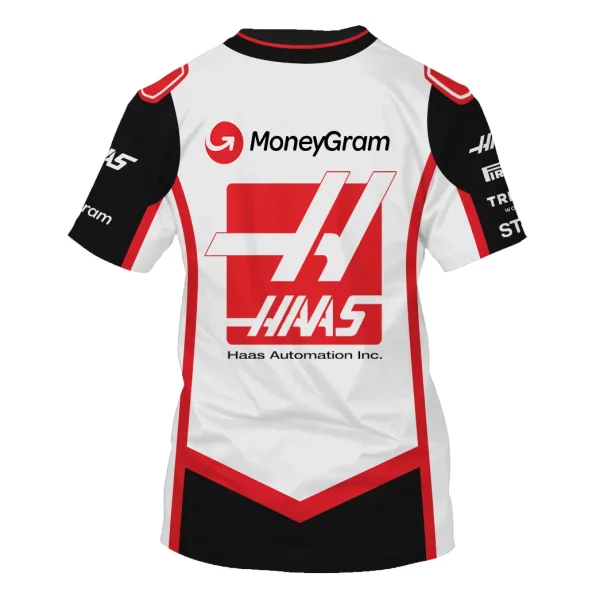 Kevin Magnussen Haas F1 Team Race Suits Hoodie