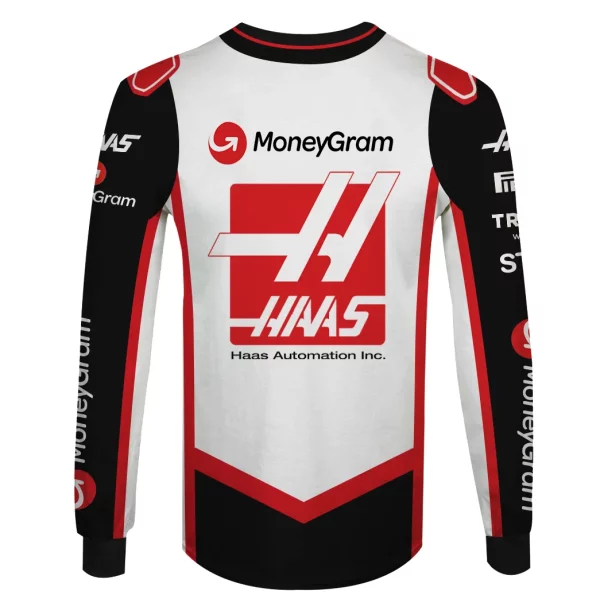 Kevin Magnussen Haas F1 Team Race Suits Hoodie