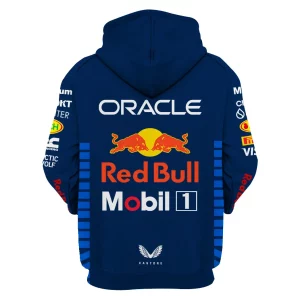 Max Verstappen Red Bull Racing Race Suits Hoodie