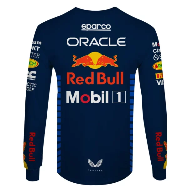 Max Verstappen Red Bull Racing Race Suits Hoodie