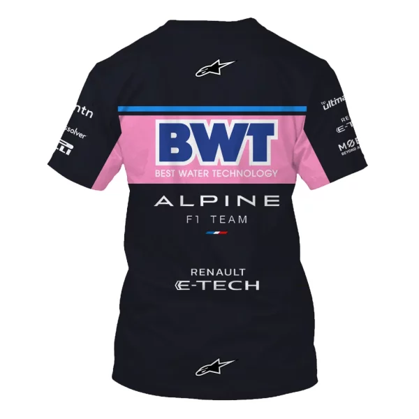 Personalized Your Name Alpine F1 Team Race Suits Hoodie