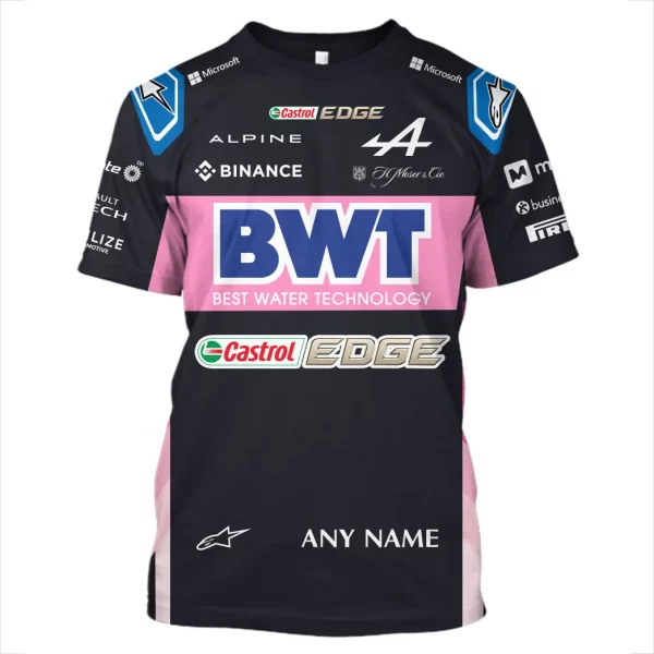 Personalized Your Name Alpine F1 Team Race Suits Hoodie