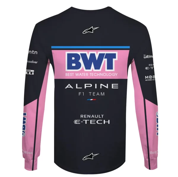 Personalized Your Name Alpine F1 Team Race Suits Hoodie