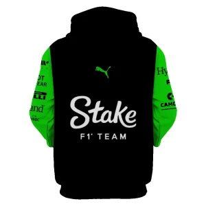 Personalized Your Name Stake F1 Team Kick Sauber Race Suits Hoodie