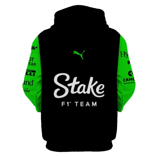Personalized Your Name Stake F1 Team Kick Sauber Race Suits Hoodie