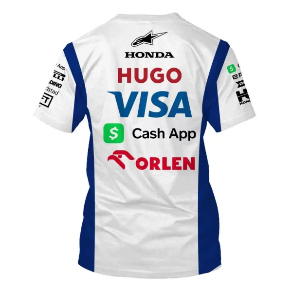 Personalized Your Name Visa Cash App RB Formula One Team Race Suits Hoodie