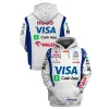 Personalized Your Name Williams Racing Race Suits Hoodie