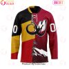 Personalized Colorado Mammoth Mix Home And Away Team Jersey Hockey Jersey
