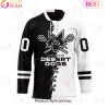 Personalized New York Riptide Mix Home And Away Team Jersey Hockey Jersey