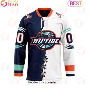 Personalized New York Riptide Mix Home And Away Team Jersey Hockey Jersey Personalized New York Riptide Mix Home And Away Team Jersey Hockey Jersey