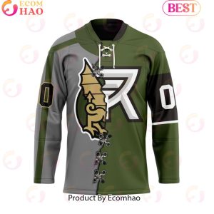 Personalized Rochester Knighthawks Mix Retro And Home Jersey Hockey Jersey